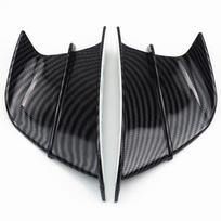 Motociklo sparnelis Aerodinaminis sparno komplektas Spoileris Yamaha Suzuki Kawasaki Honda Ninja H2/H2R Motoroleris BWS RS JOG JOE D bright black 6PCS