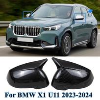 Skirta BMW X1 U11 U12 2023 2024 Šoninio galinio vaizdo veidrodžio dangtelis Rago korpuso apdailos elementas Automobilio aksesuarai Glossy Black