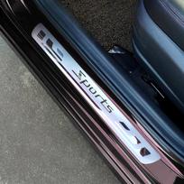 Hyundai Kona Automobilio Aksesuarai Durų Slenksčio Pedalo Braižymosi Plokštelės Apsauga Plieninė Apdailos Stilius Automobilio Lipdukas 2018 4.5 silver