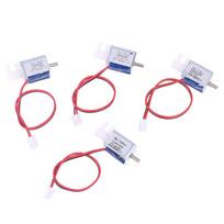 1 vnt. DC 4,5V 6V 12V 24V Mažas Mini Solenoidinis Vožtuvas Paprastai Uždarytas N/C Srauto Valdymas Vandens Vožtuvas Vandens Siurblys 24V