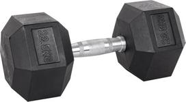 Šešiakampis hantelis inSPORTline Hexsteel 22.5kg