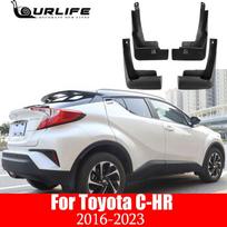 Automobilio purvasaugiai Tinka Toyota C-HR CHR 2016 2017 2018    2022 2023 ABS Purvasaugis Purvo Atmušėjas Sparnas raudona