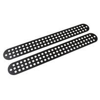 For Land Rover Defender 90 110 130 2004-18 Alloy Black Car Roof Door Side Window Glass Protection Panel Stickers Car juoda