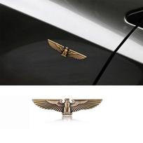 1 vnt. 3D metalinis erelio emblema Automobilio dekoratyvinis lipdukas Sunkvežimio variklio lipdukas Automobilio lipdukas Auksinis Sidabrinis Erelis Sparno dekoratyvinis Automobilio ruda