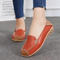 Moterų vairavimo mokasinai Penny Loafers Odiniai Patogūs Butai Laisvalaikio slydimo laive Seselės Vaikščiojimas Minimalistiniai vasariniai nėščiųjų batai 44 black