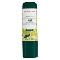 The Body Shop Alyvuogių lūpų priežiūros pieštukas 4,2g Pakuotė Minkštinantis drėkinamasis balzamas sausoms lūpoms