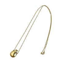 Multifuntional Long Chain Necklace Metal Vase Pendant Necklace Metal Texture Suitable for Everyday Wear and Parties small