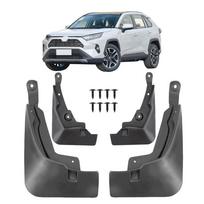Automobilių purvasaugiai, sparnai, skirti Toyota RAV4 automobilių priedai, atsparūs įbrėžimams, 4 dalių / komplektas, patvarus PP purvas