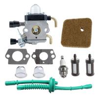 Karbiuratoriaus karbiuratorius, skirtas Stihl FS38 FS45 FS46 55 55C 55R Priedai Suit