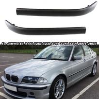 Automobilio priekinio buferio smūginės juostos apdailos priedai, skirti BMW E46 sedanui 318i 320i 323i 325i 328i 330i 2001-2005 51117030607 Only Left