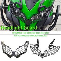 Skirta KAWASAKI Versys1000 KLE 1000 priekinių žibintų apsaugos grotelių dangtis 2015 2016 2017 2018 2022 2023 Versys 1000 2019-2023