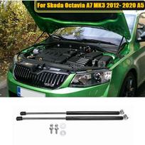 Skirtas Skoda Octavia A7 MK3 2012- A5 MK2 2004-2013 Priekinė dujinė spyruoklė, amortizatorius, gaubtas, statramsčio amortizatorius, kėlimo atraminis automobilis