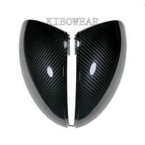 VW Tiguan MK1 Sharan šoninių sparnų veidrodžio dangteliai, skirti Skoda Yeti (Anglies išvaizda) 2009 2010 2011 2012 2013 2014 2015 m. no blind spot hole