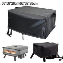 420D Oksfordo audinio Vandeniui atspari Dulkėms atspari 17 colių Dujinė picų krosnelės apsauga Cozze 90347 Dujinės picų krosnelės apsauga su raišteliu ir rankena 58x58x28cm