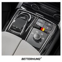 Anglies Pluoštas Mercedes Benz W166 X166 ML GLE GLS Centrinės Konsolės Multimedijos Skydelio Apdailos Rėmelio Lipdukas Automobilio Interjeras D