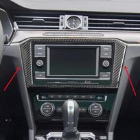 Volkswagen VW Magotan Arteon prietaisų skydelio centro valdymo skydelio dangtelis iš anglies pluošto automobilio salono lipdukų B