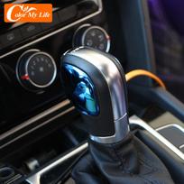 DSG automobilio pavarų perjungimo rankenėlės skydelio lipdukai VW Volkswagen Jetta Polo Golf MK4 MK5 MK6 MK7 Passat B5 B6 B7 B8 R juoda