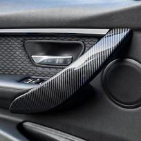 Kairiarankis RHD Vidinių Durų Traukimo Rankenėlės Išorinė Apdailos Juostelė BMW 3 4 Serijai F30 F31 F32 F33 F34 F36 F80 F82 F83 For F30 F32 F34