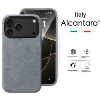100% Italian Alcantara Magnetic Case for iPhone 17 Pro Max Air Luxury Magsafe Cover Leather Phone Cases for iPhone 17Pro 17Air For iPhone 17