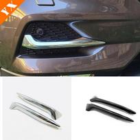 skirtas Nissan Qashqai J11 ABS anglies/chromo priedai Automobilio priekinis galvos buferis rūko žibinto lempos gaubto rėmo dangtis Chrome mirror