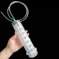 350ml/500ml Naminių gyvūnų šėrimo didelės talpos švirkštas Daugkartinio naudojimo klizma Didelis švirkšto siurblys Matavimo skalė Didelis švirkštas Laistymo reikmenys 350ML