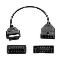 12 kontaktų OBD nuo 1 iki 16 kontaktų OBD2 keitiklio adapterio laidas, skirtas GM diagnostikos skaitytuvui Bagged
