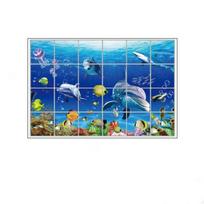 Anti-smoke Oil-proof Wall  Sticker Household Kitchen Tile Protective Cover 60*90cm