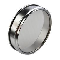 Standartinis/304 nerūdijančio plieno tinklelis/bandymo sietai 10-100 tinklelio 2-0,15 mm anga Nerūdijančio plieno laboratorinis standartinis bandymo sietas 20 cm 1 vnt. 100 Mesh