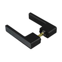 Raktų atrakinimo spyna Magnetinė tyli spyna Miegamojo durų spyna Ekologiško dizaino spyna Modernaus interjero spyna 158*32*52mm juoda