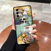 Vienas Gabalas Kapitonas Luffy dėklas Samsung Galaxy A53 A35 A36 A73 A24 A54 A52 A56 A34 A22 A25 A26 A21s nugarėlės telefono dangtelis Galaxy A72