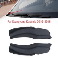 Ssangyong Korando 2010-2016 Automobilio Priekinio Stiklo Kampo Apdailos Juostelė Valytuvo Šoninės Apdailos Dangtelio Plokštelė Dangtelis Skydelis 1pc left