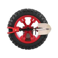 Portable Mini Tire with Essential Tool High Visibility Spare Tire Decorative Tire Rear Ornament for Long Distance Drives