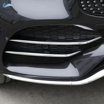 ABS Chrome automobilių priedai priekinių rūko žibintų juostelės oro įsiurbimo grotelių dangčio apdaila, skirta Mercedes Benz GLC klasei