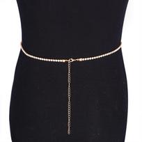 Super flash rhinestone sexy low waist waist chain, spring and summer models 60-80cm