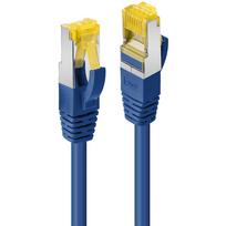 Lindy - Patch-Kabel - RJ-45 (M) - RJ-45 (M) - 3,0m - SFTP, PiMF -Cat.7 Rohkabel - glatt, halogenfrei - Blau (47280)