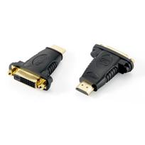 Equip HDMI Adapter A-DVI(24+1) St/Bu 1920x1080/60HZ sw Polybeutel