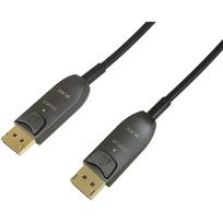 Equip - DisplayPort-Kabel - DisplayPort (M) zu DisplayPort (M) - DisplayPort 1.4 - 50 m - aktiv, unterstützt 8K 30 Hz (7680 x 4320) - Schwarz