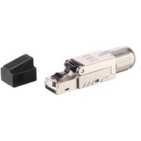 Equip Cat 8.1 Tool-free RJ45 Stecker, 5 Stück/Set. Stecker: RJ-45, Produktfarbe: Schwarz, Edelstahl, Steckerverbindergeschlecht: Männlich. Gewicht: 25 g, Breite: 57,1 mm, Tiefe: 11,7 mm. Menge pro Packung: 5 Stück(e). Verpackungsbreite: 175 mm, Verpackungstiefe: 100 mm, Verpackungshöhe: 23 mm. Ursprungsland: China, Breite des Versandkartons: 520 mm, Länge des Versandkartons: 350 mm (121172)