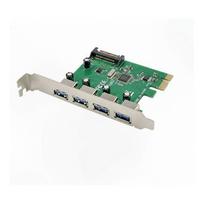 Inateck USB 3.0 PCIe Karte 4 Anschlüsse SATA - Controller - Serial ATA