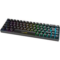 Deltaco GAM-100-DE - 65% - USB + Bluetooth - Mechanischer Switch - QWERTZ - RGB-LED - Schwarz