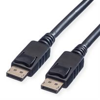 Value DisplayPort connection cable DisplayPort plug, DisplayPort plug 2.00 m black 11.99.5762 Shield