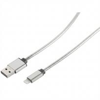ROLINE - iPad-/iPhone-/iPod-Lade-/Datenkabel - Lightning / USB - USB Typ A, 4-polig (M) - Lightning (M) - 1.8 m - abgeschirmt - (USB/USB 2.0) - weiß (11.02.8322)