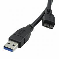 ROLINE - USB-Kabel - 9-polig USB Typ A (M) - 10-polig Micro-USB Typ B (M) - 3 m (USB 3.0) - Schwarz (11.02.8877)