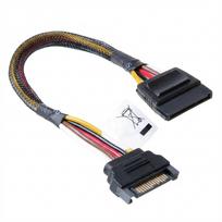 Roline hard drive connection cable (1x SATA power socket 15-pin - 1x SATA power plug 15-pin) 0.30 m