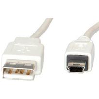 VALUE USB 2.0 Kabel, Typ A - 5-Pin Mini 3,0m (11.99.8730)