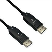 ROLINE DisplayPort v2.1 Kabel AOC DP80 UHBR13.5 54G ST/ST 50m - Kabel - Digital/Display/Video (14.01.3504)