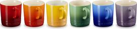 Le Creuset Puodeliai Le Creuset Rainbow, 350 ml, 6 vnt.