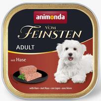 Animonda Vom Feinsten Adult visavertis šlapias pašaras suaugusiems šunims, triušiena, paštetas, 150g