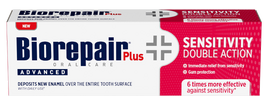 BIOREPAIR Plus Advanced Sensitivity Double Action dantų pasta, 75 ml