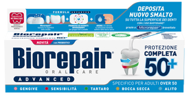 BIOREPAIR Complete Protection 50+ dantų pasta, 75 ml